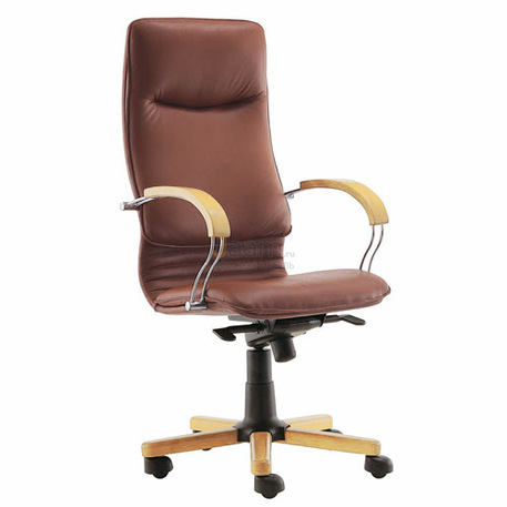Кресло Nova Wood Chrome