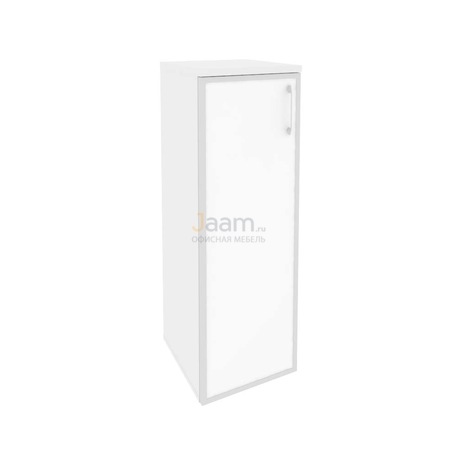 Мебель для персонала Офисный шкаф средний узкий левый O.SU-2.4RW(L)